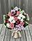 Букет цветов из: Альстромерии, Гвоздики, Розы и Хризантемы в Кратово