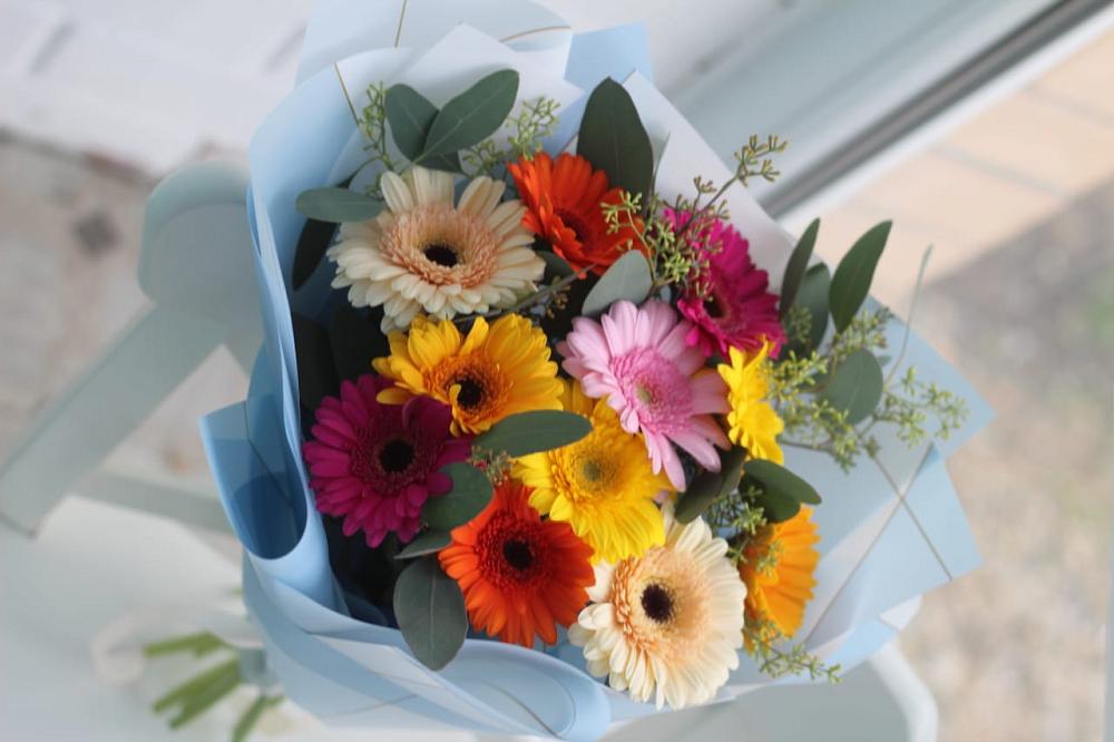 Букет цветов из: Герберы в Кратово