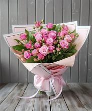 Букет Розовый кустик #REPLACE_PRED# Кратово