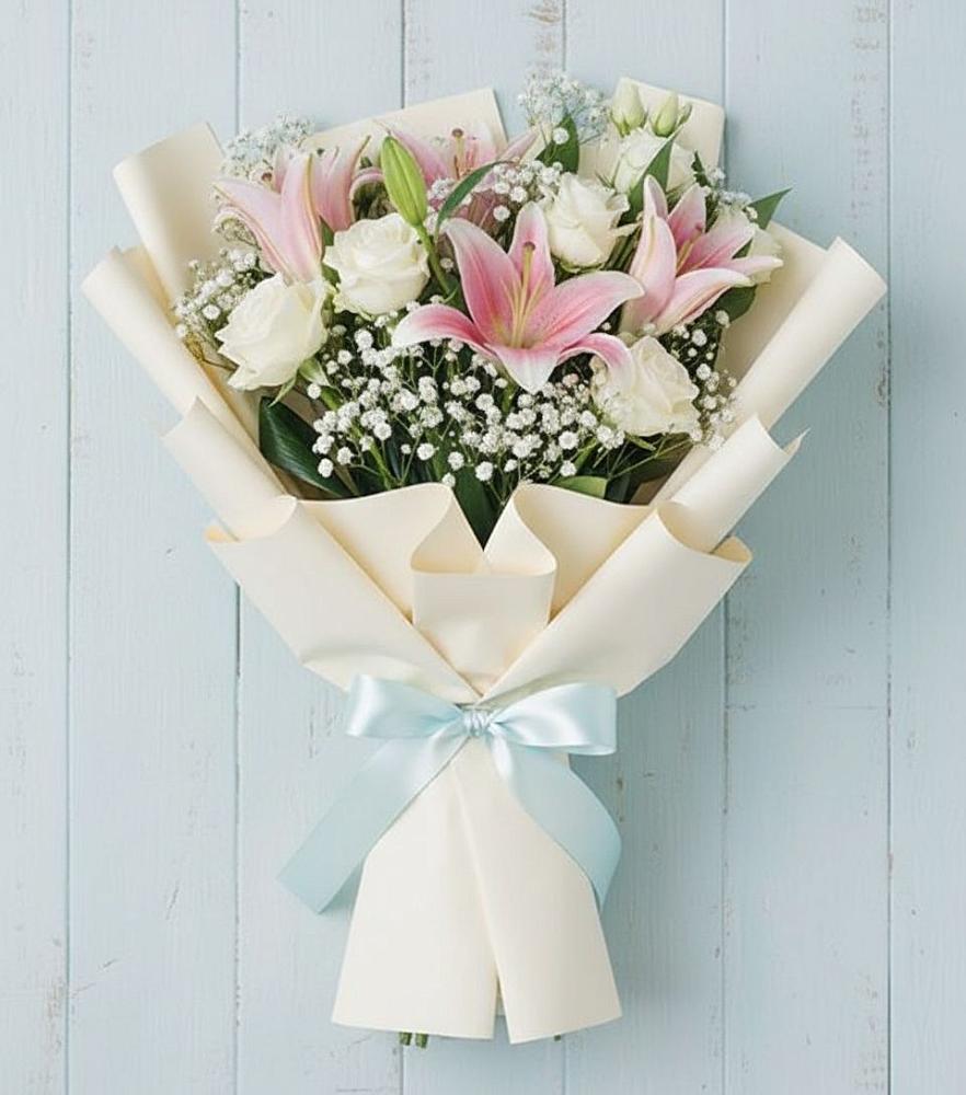 Букет цветов из: Лилии в Кратово