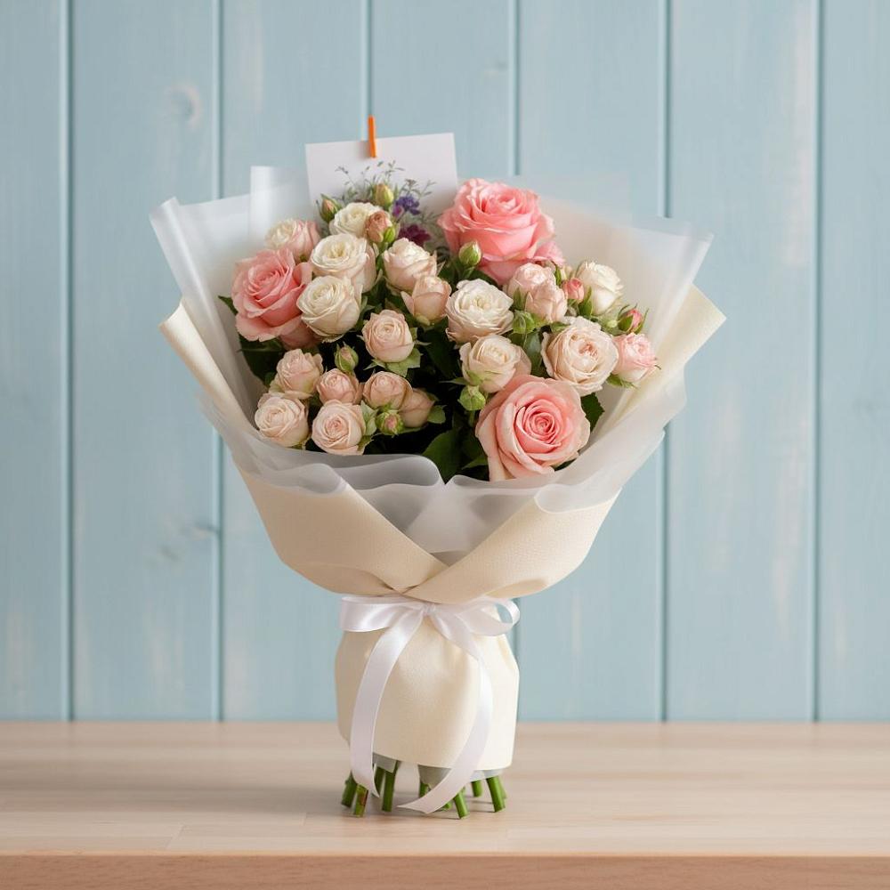 Букет цветов из: Розы в Кратово