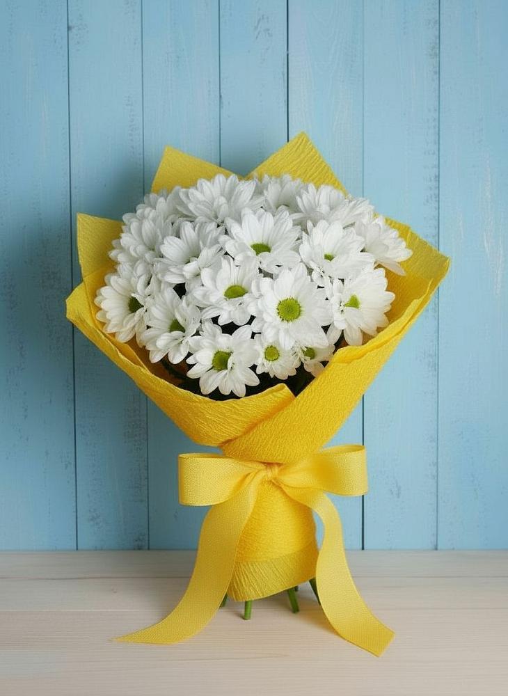 Букет цветов из: Хризантемы в Кратово