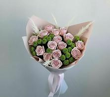 Букет цветов из:  Розы и Хризантемы в Кратово