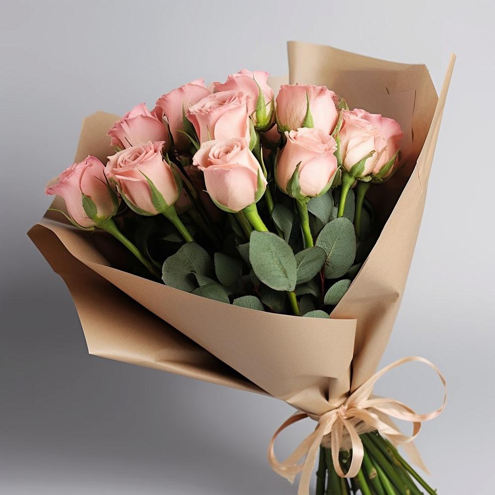 Букет 11 Нежных роз в Кратово