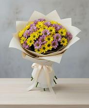 Букет цветов из:  Хризантемы в Кратово