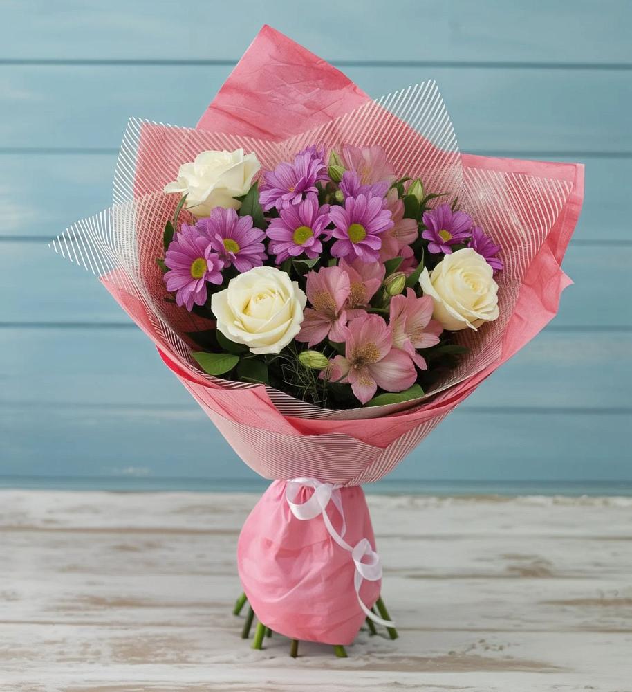 Букет цветов из: Герберы в Кратово