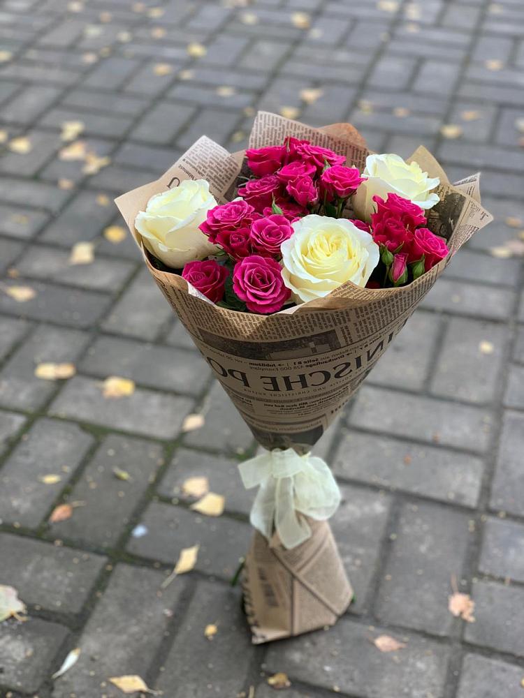 Букет цветов из: Розы в Кратово