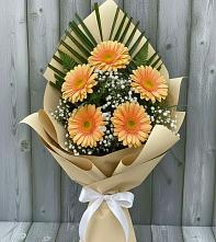 Букет цветов из:  Герберы в Кратово