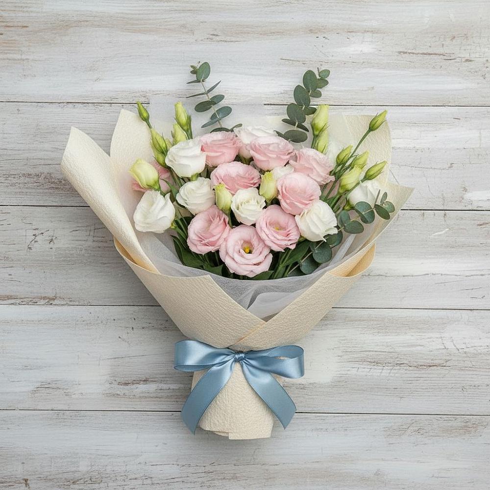 Букет цветов из: Лизиантусы в Кратово