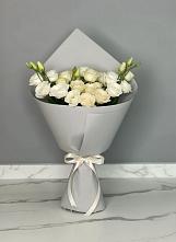 Букет цветов из:  Розы и Лизиантусы в Кратово